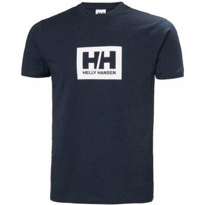 Helly Hansen pánské triko Hh Box T 2.0 tmavě modrá