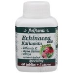 MedPharma Echinacea 600 Forte kurkumin vit. C bez černý zinek 67 tablet – Hledejceny.cz