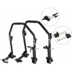 SEFIS D20U sklopný pojízdný moto stojan přední a zadní set - vidle / packy