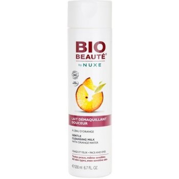 Bio Beauté by Nuxe Cleansing čistící mléko s pomerančovou vodou Gentle Cleansing Milk With Orange Water For Face And Eyes 200 ml