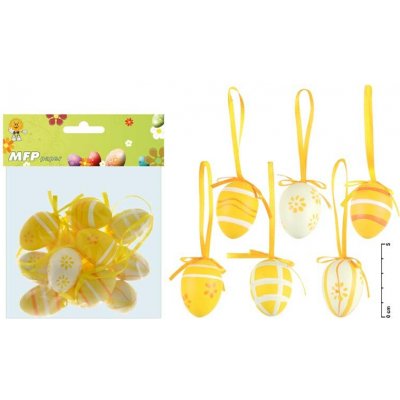 Vajíčka plast 4cm/12ks 2221186 – Hledejceny.cz