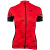 Cyklistický dres HAVEN Skinfit NEO women red/black