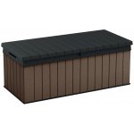 Keter DARWIN 380L 142,5 x 65,3 x 54,5 cm hnědý 17211691 – Zboží Dáma