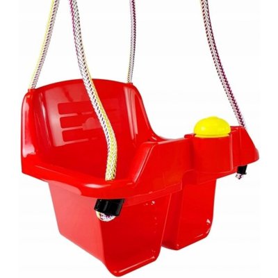 Dohány houpačka s klaksonem pro nejmenší červená – Zboží Dáma