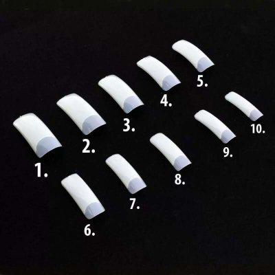 Starnails Tipy NATURAL tvar hranatý dl.l.plocha č. 10 60 ks – Sleviste.cz