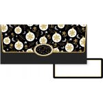Obálka na peníze vánoční 215 x 100 mm, černá – Zboží Dáma