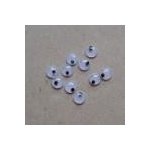 Očička kulatá k nalepení 6mm/100ks – Sleviste.cz