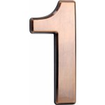 MagicHome Číslo domovní, ´1´, 10cm, bronzové, s lepící páskou, ABS – Sleviste.cz