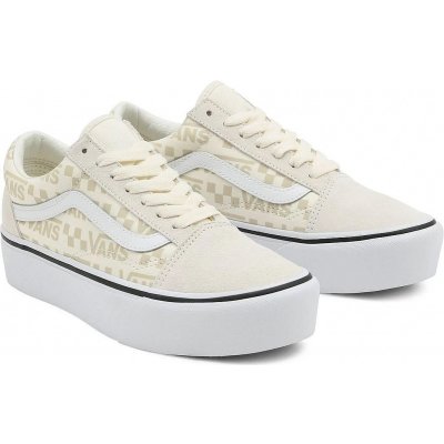 Vans Old Skool Platform Reflective Logo/Drizzle/True white – Zbozi.Blesk.cz