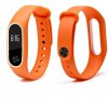 Řemínek k chytrému náramku Xiaomi Mi Band 2 náhradní náramek Dvoubarevný Oranžová MBSCZ-2DBOR