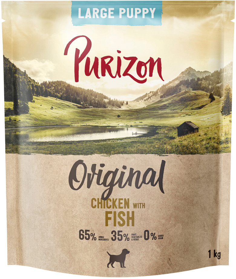 Purizon Large Puppy kuře & ryba bez obilovin 4 x 1 kg