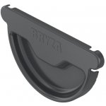 Bryza Čelo žlabu Ø 150 mm pozink RAL 7021 antracit – Hledejceny.cz