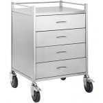 MEDICART 51 zdravotnický vozík 490 x 490 x 900 cm – Zboží Mobilmania