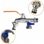 BRADAS Ventil zahradní 1/2", 2 x koncovka GZ 3/4" BR-GKK0512 – Zboží Mobilmania