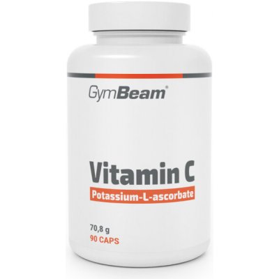 GymBeam Vitamín C (L-askorban draselný) 90 kapslí – Hledejceny.cz