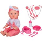 Mikro trading Miminko 30 cm tvrdé tělo čůrající se zvukem a doplňky – Zbozi.Blesk.cz