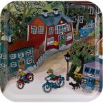 Storefactory Servírovací tác Lotta z Rošťácké uličky 32x32 cm – Zboží Dáma
