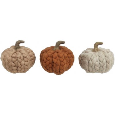 Boltze Stojací dekorace dýně Arancia různé druhy 14 x 14 x 14 cm, 1 ks – Hledejceny.cz