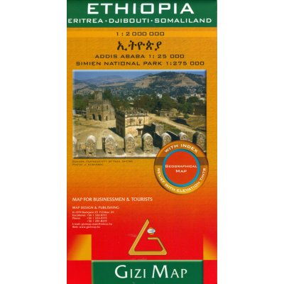 mapa Ethiopia 1:2 mil.