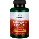 Swanson Omega 3 Fish Oil + Vitamin D3 1000 IU 60 tablet – Hledejceny.cz
