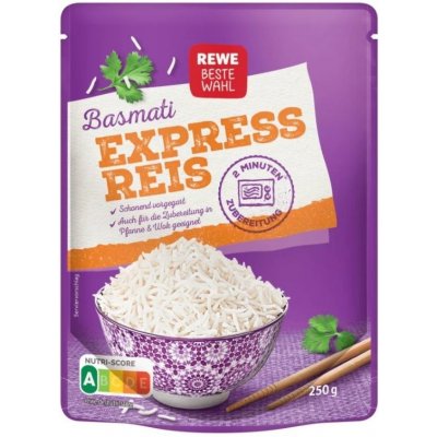 Rewe Best Choice Express Basmati rýže 250 g