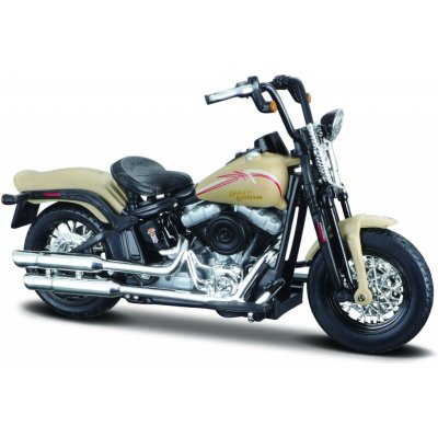 Maisto Harley Davidson 2008 FLSTSB Cross Bones béžová 1:18