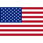 Vlajka USA vlajka - 60 x 90 cm - tunel, karabina – Sleviste.cz