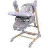 Jídelní židlička Bo Jungle B-SWINGING CHAIR Wood šedá