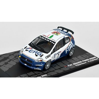 Fiat Grande Punto S2000 7 Rally 1000 Miglia SpecialC. časopis s modelem 1:43