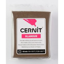 Cernit Hmota 058 třpytivá bronz 56 g