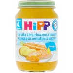 HiPP Mrkev s bramborami a lososem 190 g – Zboží Dáma