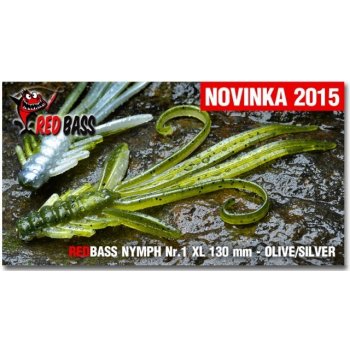 Redbass Nymfa Nr. 1 XL Olive/Silver 13cm