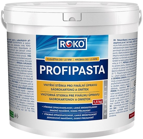 ROKO Profipasta 1,5kg od 72 Kč - Heureka.cz