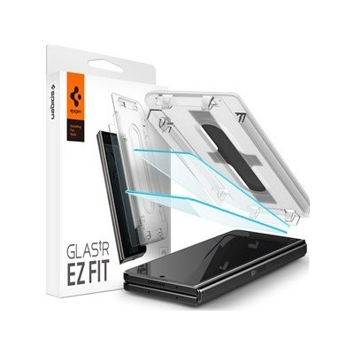 Spigen Glass tR EZ Fit Cover 2 Pack Transparency - Samsung Galaxy Z Fold5 AGL06523 – Zboží Mobilmania