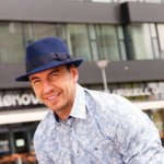 Pánský plstěný klobouk modrá – Zboží Dáma