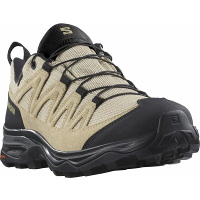 Salomon X Ward Leather GTX Bleached sand/black/safari – Zboží Mobilmania