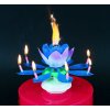 Dortová svíčka a fontána Godan Fontána na dort se svíčkami tančí a hraje modrá