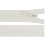 Spirálový zip skrytý YKK No 4 délka 60 cm Varianta: 030 Off White, Balení: 1 ks – Hledejceny.cz