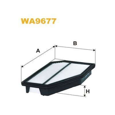 WIX FILTERS Vzduchový filtr WA9677 – Hledejceny.cz