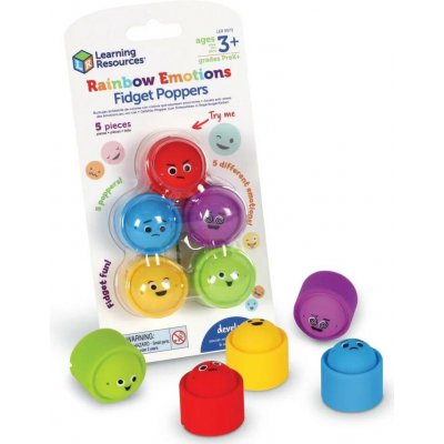 Learning Resources Pop It Barevné emoce – Zbozi.Blesk.cz