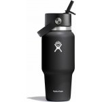 Hydro Flask termohrnek 24 Oz Wide Flex Straw Travel Bottle 710 ml black – Hledejceny.cz