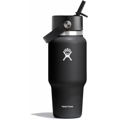 Hydro Flask termohrnek 24 Oz Wide Flex Straw Travel Bottle 710 ml black – Hledejceny.cz