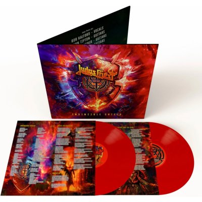 Judas Priest - Invincible Shield Red LP – Zbozi.Blesk.cz