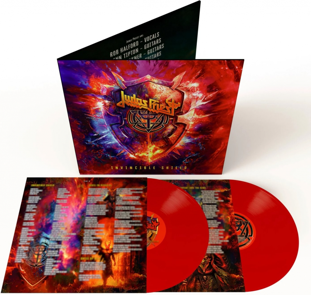 Judas Priest - Invincible Shield Red LP