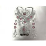 Set pro princeznu korunka, náušnice a náhrdelník – Zboží Mobilmania