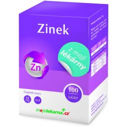 Moje Lékárna Zinek 100 tablet x 15 mg