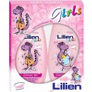 Lilien Girls dětský sprchový gel + pěna 2 x 400 ml dárková sada