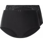 Esmara Dámské kalhotky 2 kusy černá – Zboží Dáma