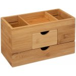 5five Simply Smart Bambusový organizátor 2 zásuvky 24 x 12 x 14 cm – Zboží Mobilmania