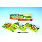 Teddies Puzzle dřevěné Moje první zvířátka – Zbozi.Blesk.cz